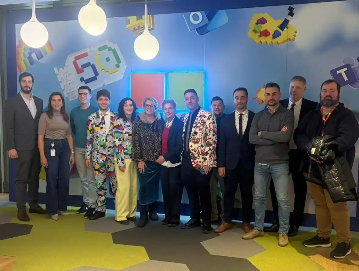 Equipo #PowerUS en evento Microsoft